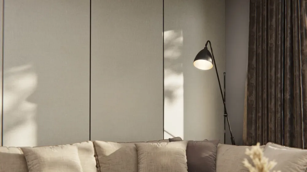 Silver & Brown Lined