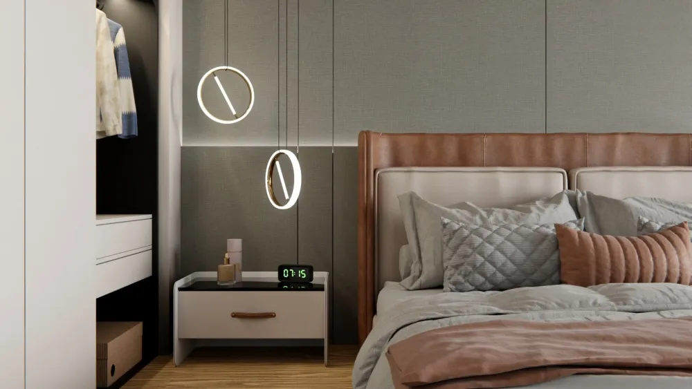 Silver & Brown Lined