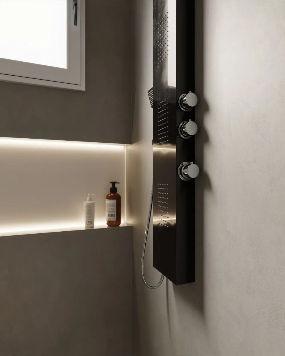 PVC Free - Cement grey